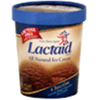 Lactaid Lactose Free Ice Cream Chocolate Food Product Image