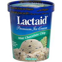 Lactaid Premium Ice Cream Mint Chocolate Chip Food Product Image