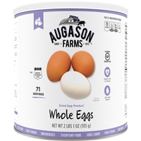 Augason Farms Emergency Food Whole Eggs Dried Egg Product, 33 oz Food Product Image
