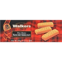 Walkers Pure Butter Shortbread Finger Cookies Food Product Image