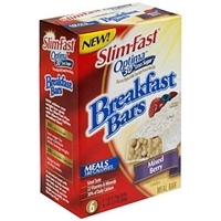 Slim-Fast Meal Bar Breakfast Bars, Mixed Berry Product Image