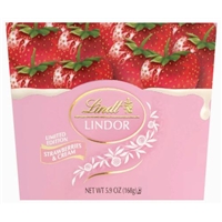 Lindt Lindor Strawberries & Cream Product Image
