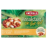 Emerald Breakfast On The Go Breakfast Nut Blend Granola Mix - 5 Ct Food Product Image