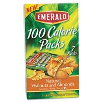 Emerald 100 Calorie Packs Natural Almonds & Walnuts - 7 CT