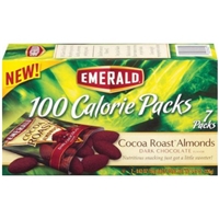 Emerald Cocoa Roast Almonds 100 Calorie Packs - 7 PK