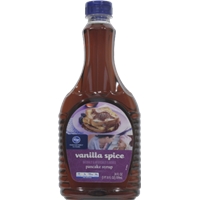 Kroger Vanilla Spice Pancake Syrup Food Product Image