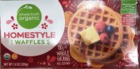 Homestyle waffles Food Product Image