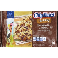 Kroger ChipMates Chunky Chocolate Chip Cookies Food Product Image