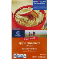 Kroger Apple Cinnamon Pecan Instant Oatmeal