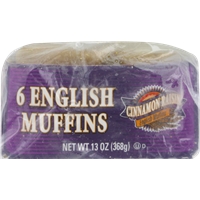 Kroger Cinnamon Raising English Muffins Food Product Image