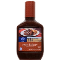 Kroger Sweet Hickory BBQ Sauce Food Product Image