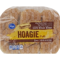 Kroger 100% Whole Wheat Hoagie Rolls Product Image