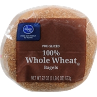 Kroger 100% Whole Wheat Bagels