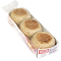 Dillons Premium English Muffins Honey Wheat, Double Fork Split Product Image
