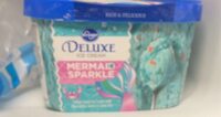 Mermaid sparkle ice cream Food Product Image