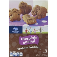 Kroger Chocolate Animal Graham Crackers