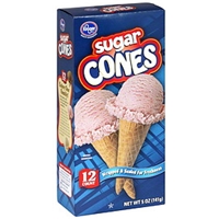 Kroger Cones Sugar Food Product Image
