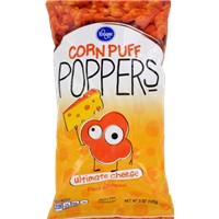 Kroger Corn Puff Poppers Ultimate Cheese Product Image