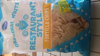 Tortilla Chips, Original White, Restaurant Style Food Product Image