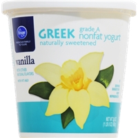 Kroger Vanilla Greek Yogurt Product Image