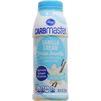 Kroger CARBmaster Vanilla Cream Protein Smoothie Food Product Image