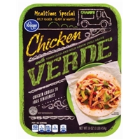 Kroger Chicken Verde With Tomatillo And Mild Green Chili Sauce Food Product Image