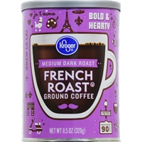Kroger French Roast Ground Coffee Food Product Image