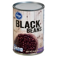 Kroger Black Beans Food Product Image