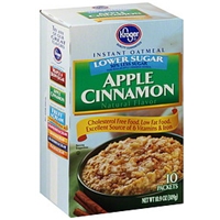 Kroger Instant Oatmeal Apple Cinnamon Product Image