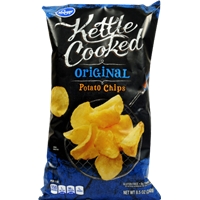 Kroger Kettle Cooked Potato Chips Food Product Image