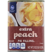 Kroger Extra Peach Pie Filling