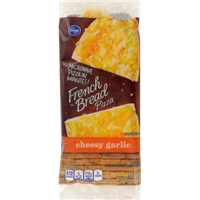 Kroger Microwave in Minutes! Cheesy Garlic French Bread Pizza