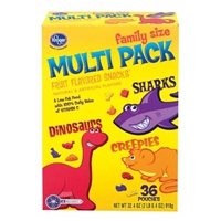 Kroger Multi Pack Fruit Snacks Product Image