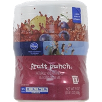 Kroger Fruit Punch Drink Mix Food Product Image