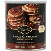 Private Selection Apple Cinnamon Oatmeal Pancake Mix Food Product Image