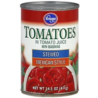 Kroger Tomatoes Stewed, Mexican Style Product Image