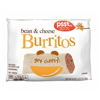 p$$t... Bean & Cheese Burrito Food Product Image