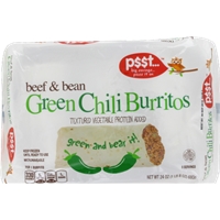 Kroger Value Green Chili Burritos Food Product Image