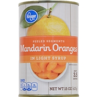 Kroger Mandarin Oranges in Light Syrup Product Image