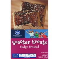 Kroger Frosted Toaster Treats - Fudge Frosted