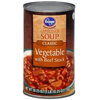 Kroger Soup Condensed, Vegetable With Beef Stock Product Image