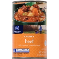 Kroger Chunky Beef Vegetable Soup Product Image