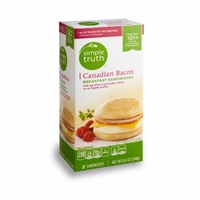 Simple Truth Canadian Bacon Breakfast Sandwiches Product Image
