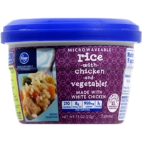 Kroger Rice with Chicken & Vegetables Food Product Image