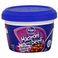 Kroger Macaroni And Beef In Tomato Sauce Product Image