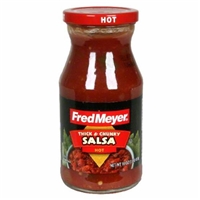 Fred Meyer Thick and Chunky Hot Salsa Food Product Image
