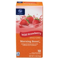 Kroger Morning Boost Drink Mix - Wild Strawberry Product Image