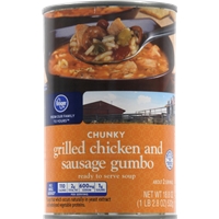 Kroger Chunky Grilled Chicken and Sausage Gumbo Soup Product Image