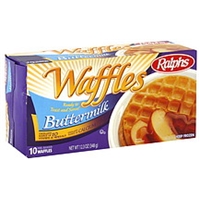 Ralphs Waffles Pre-Baked, Buttermilk Food Product Image