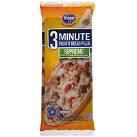 Kroger Pizza 3 Minute French Bread, Supreme Food Product Image